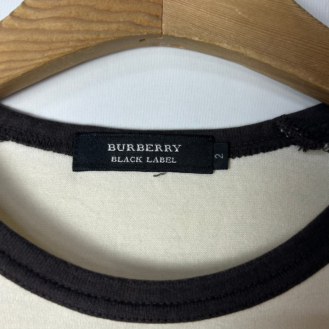 [BURBERRY] 버버리 블랙라벨 래글런 반팔티셔츠 상품이미지5