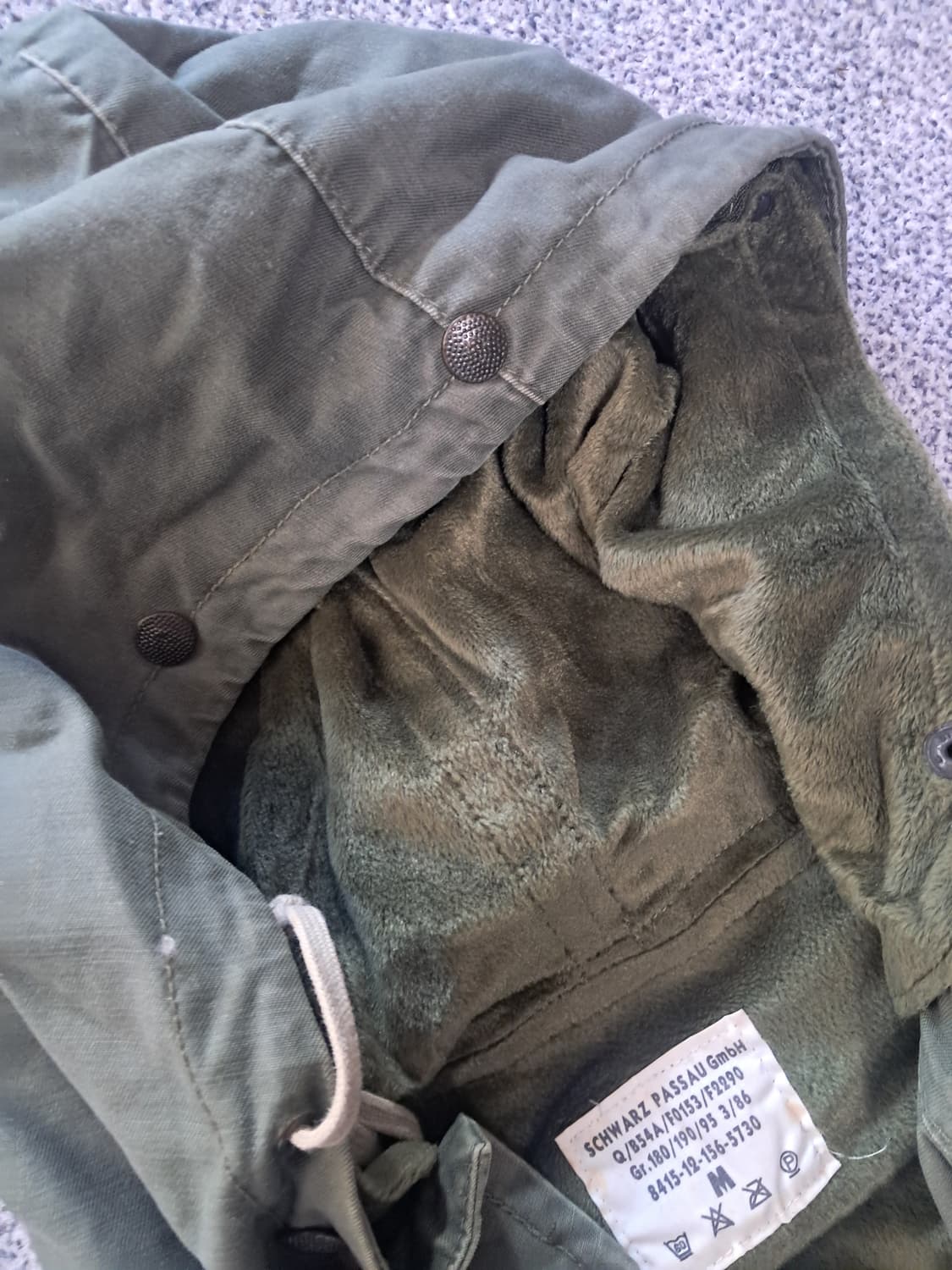 독일군 분데스베어 야상 상품이미지4