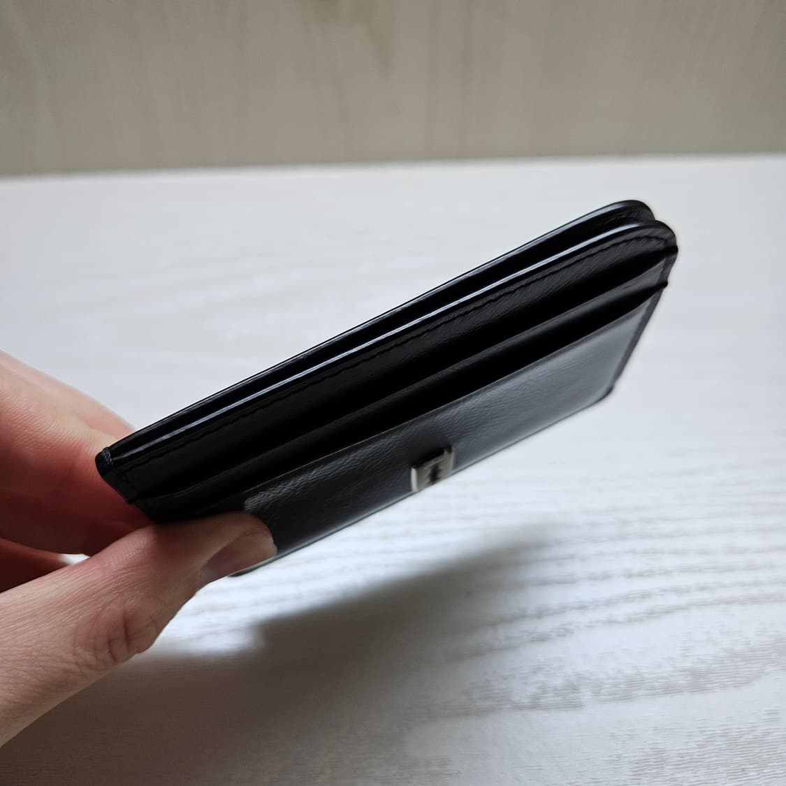 분크 카드지갑 카드홀더 블랙 상품이미지3