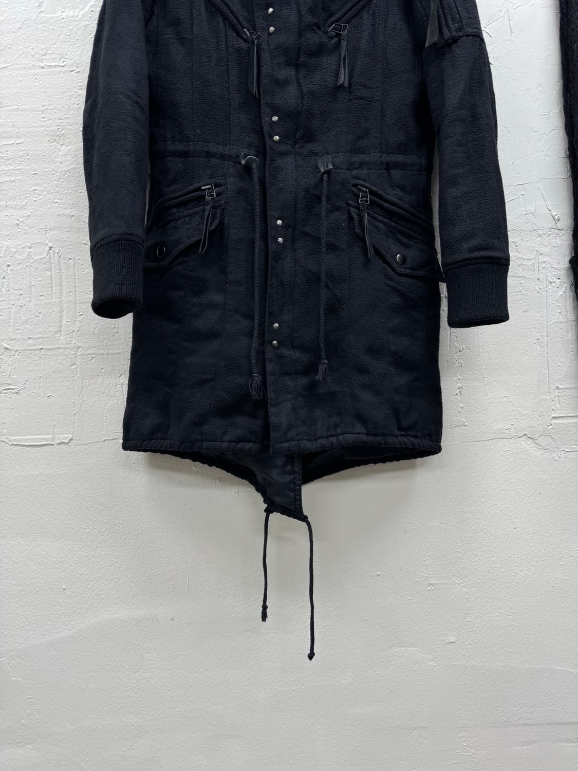 Fuga 00s archive trimming fur mods coat 상품이미지5