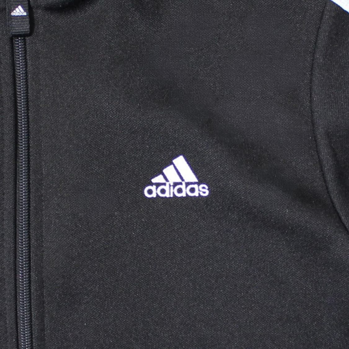 Adidas 아디다스 검 흰 트랙탑 져지 상품이미지2