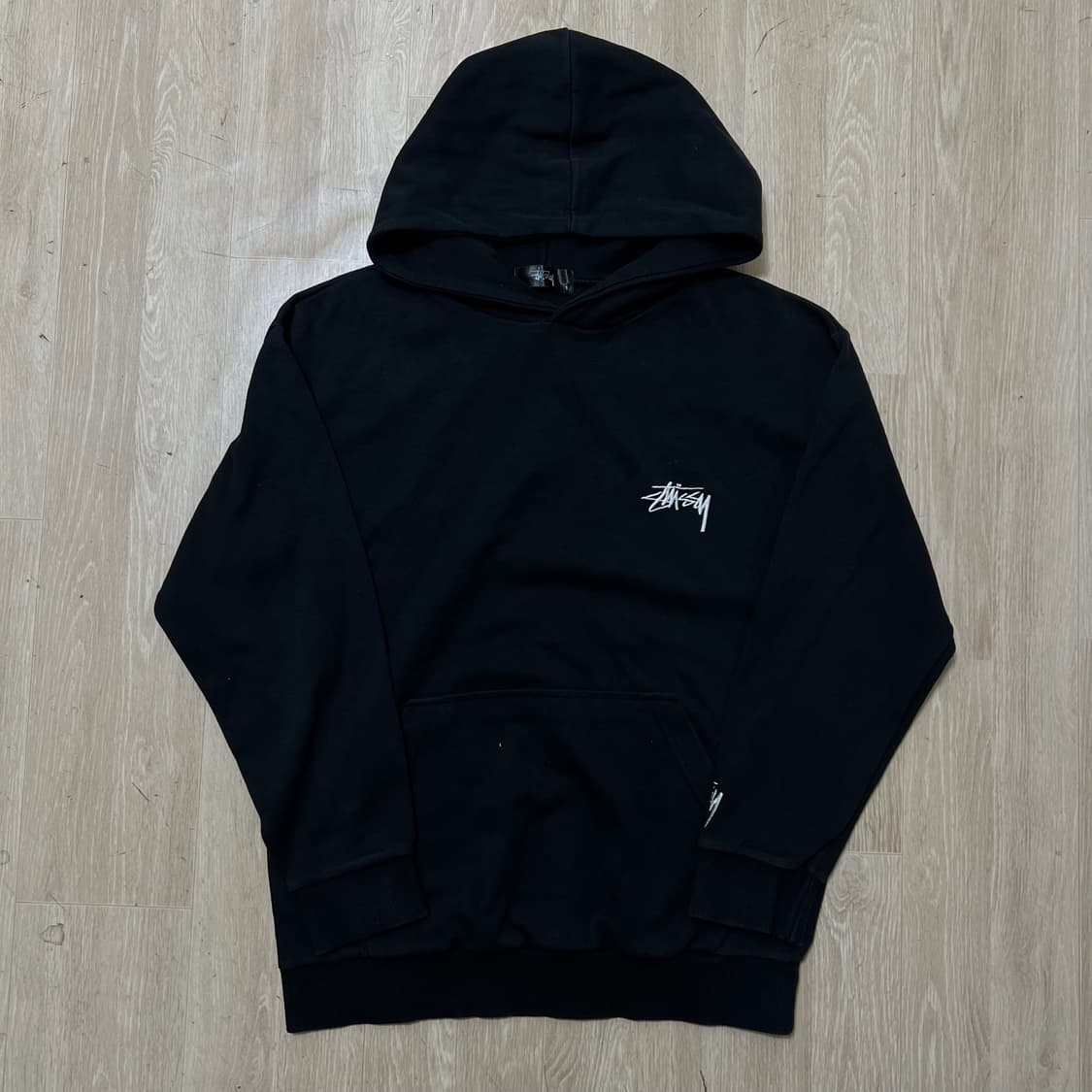 스투시 스탁 로고 후드티 L/100  상품이미지1