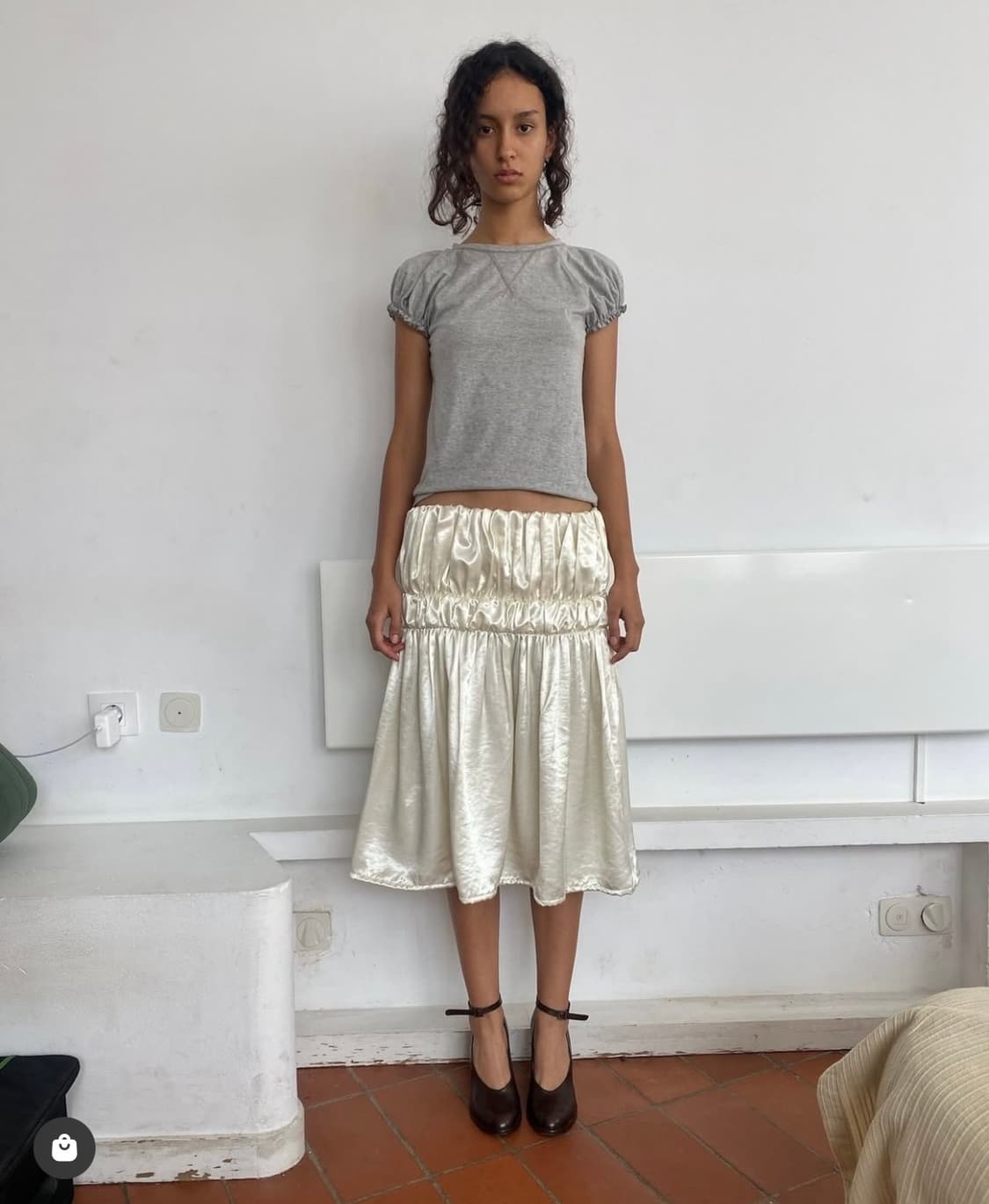 BELLE ANNA cloud skirt 스커트 (새상품) 상품이미지1