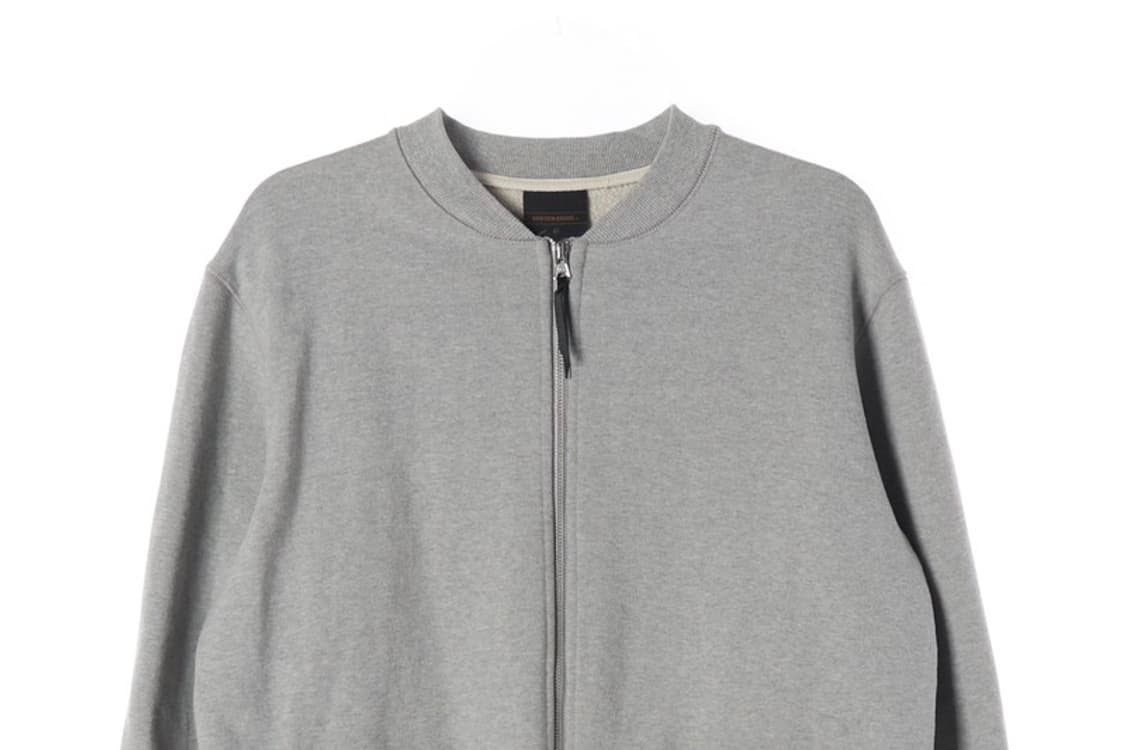 유니폼브릿지 집업 스웻 가디건 그레이 L 상품이미지3