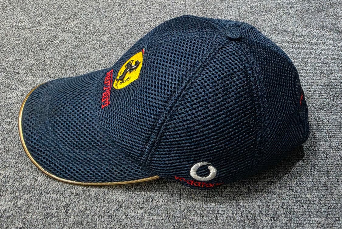 Ferrari 페라리 스쿠데리아 레이싱 메쉬 볼캡 모자 네이비 상품이미지4