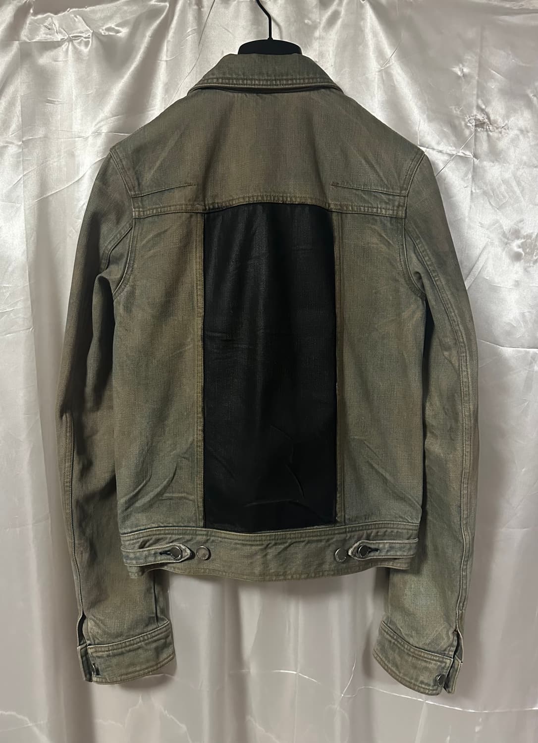 디올옴므 SS04 블루 끌레어 패널 데님 자켓 상품이미지2