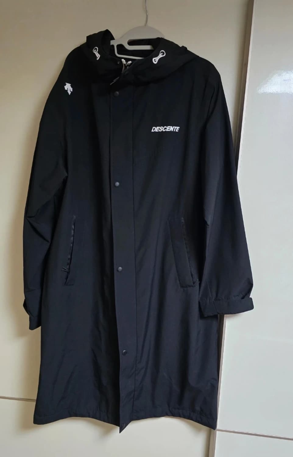 데상트 롱코트100사이즈 봄가을용 상품이미지2