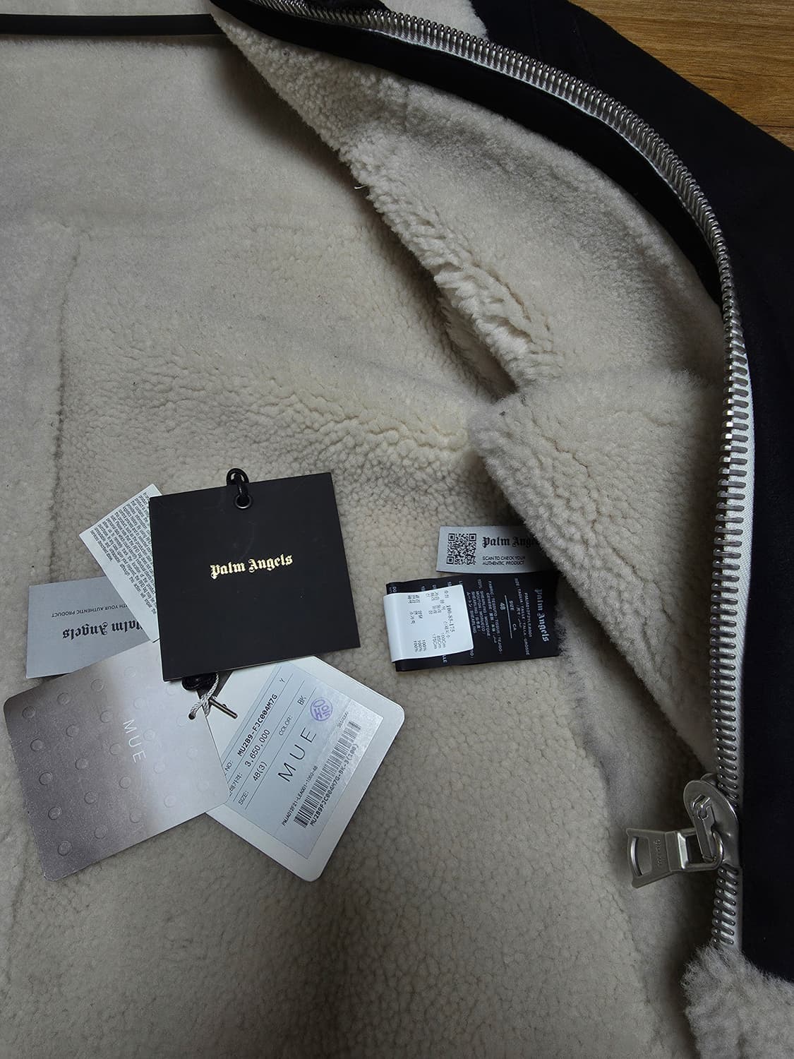 팜엔젤스 아카이브 시어링 무스탕 자켓 상품이미지4