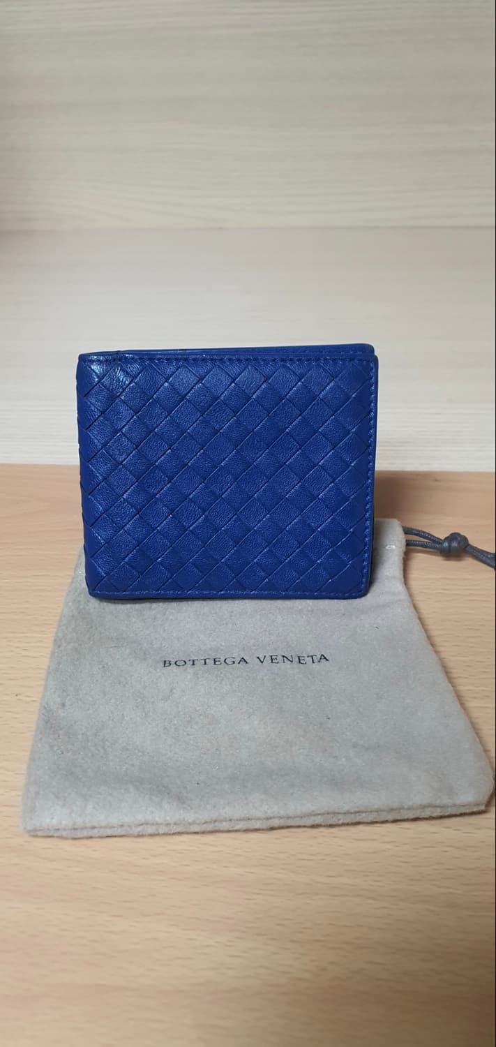 보테가베네타 반지갑/지갑 블루 정품A급(감정O) 상품이미지1