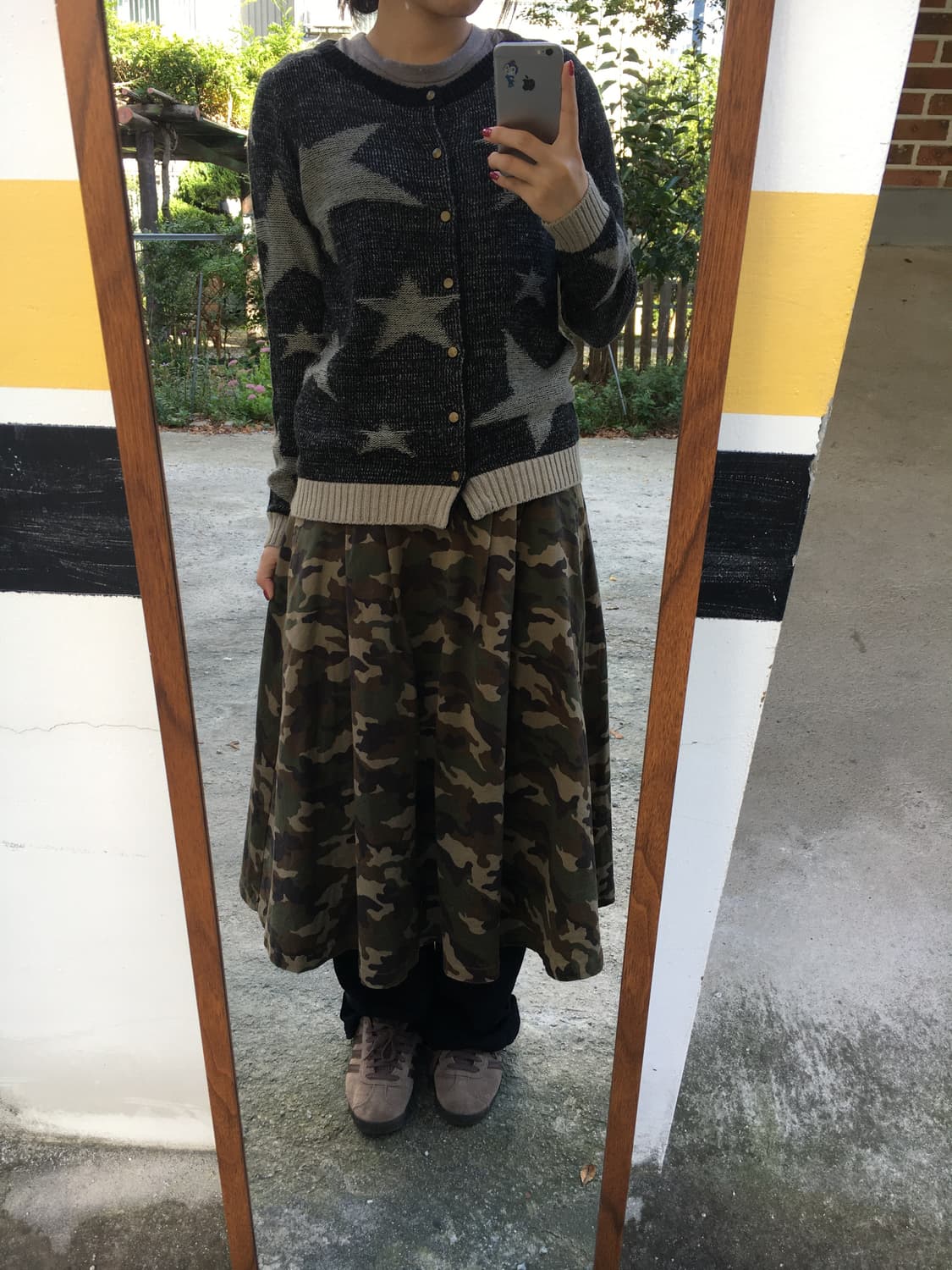 별 그레이 가디건 상품이미지2