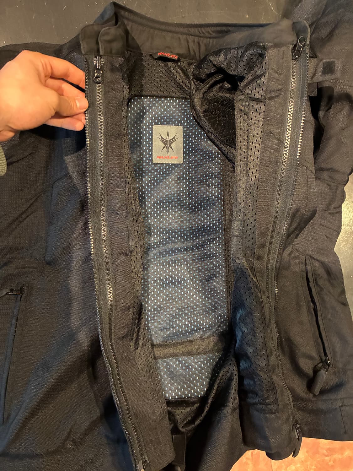 3 XL) maxler 맥슬러 라이딩 자켓 외피+내피+보호구 상품이미지10