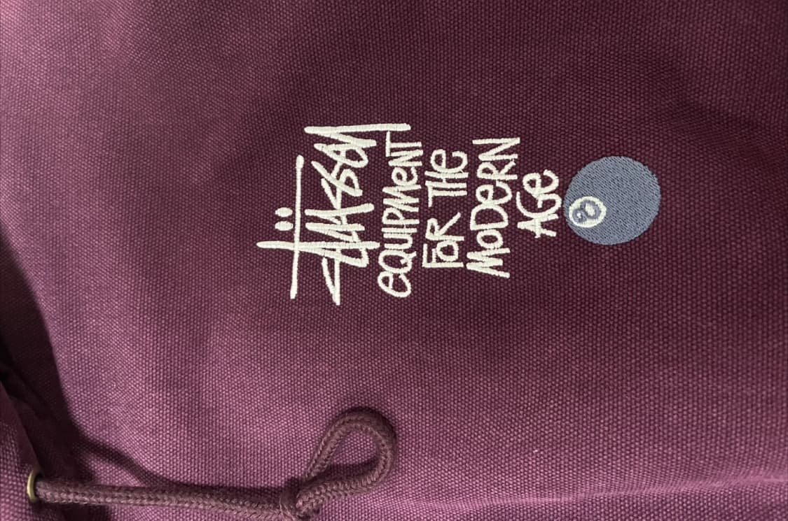 스투시 후드 자켓 버건디 L 상품이미지2