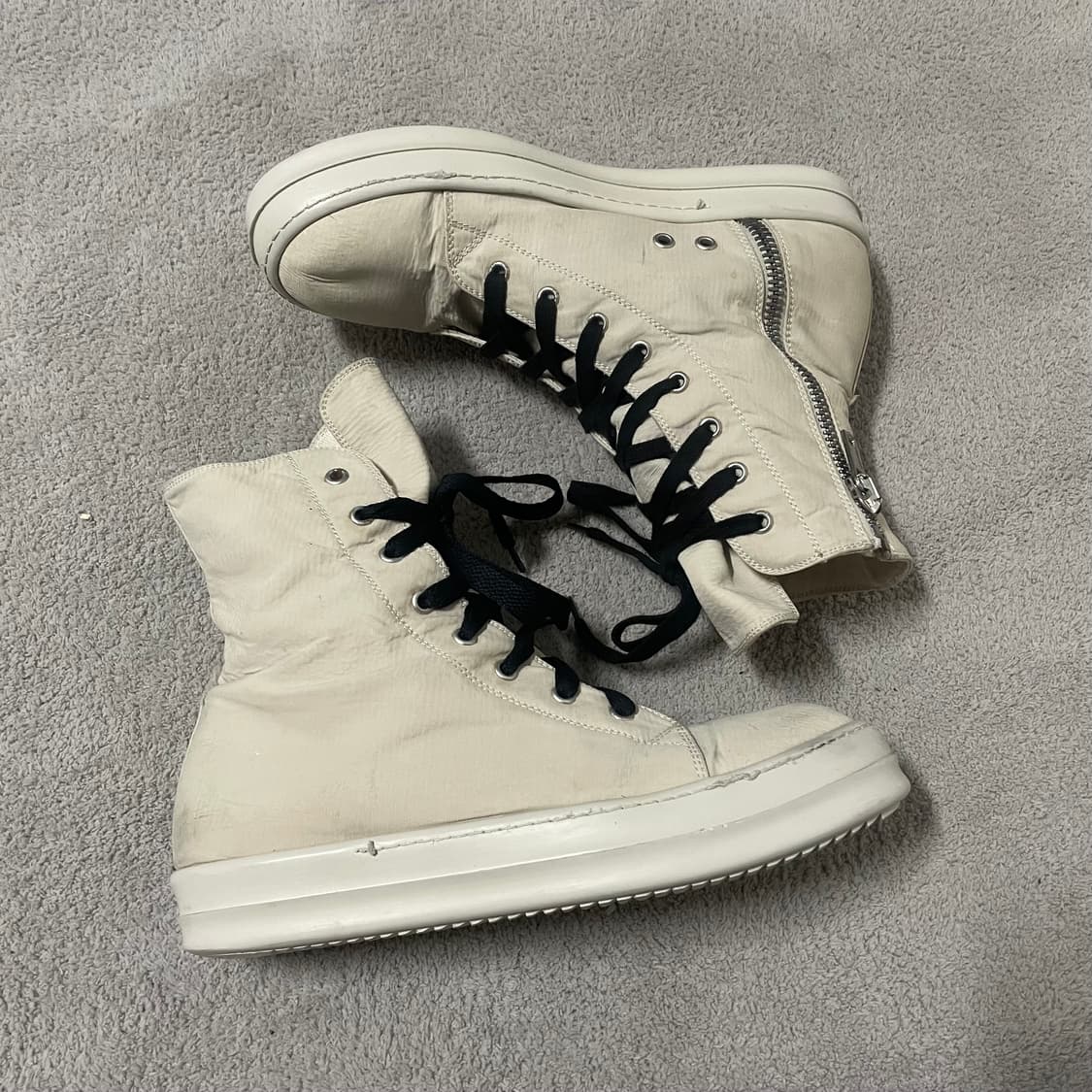 41) 릭오웬스 다크쉐도우 나일론 라몬즈 하이 밀크 상품이미지2