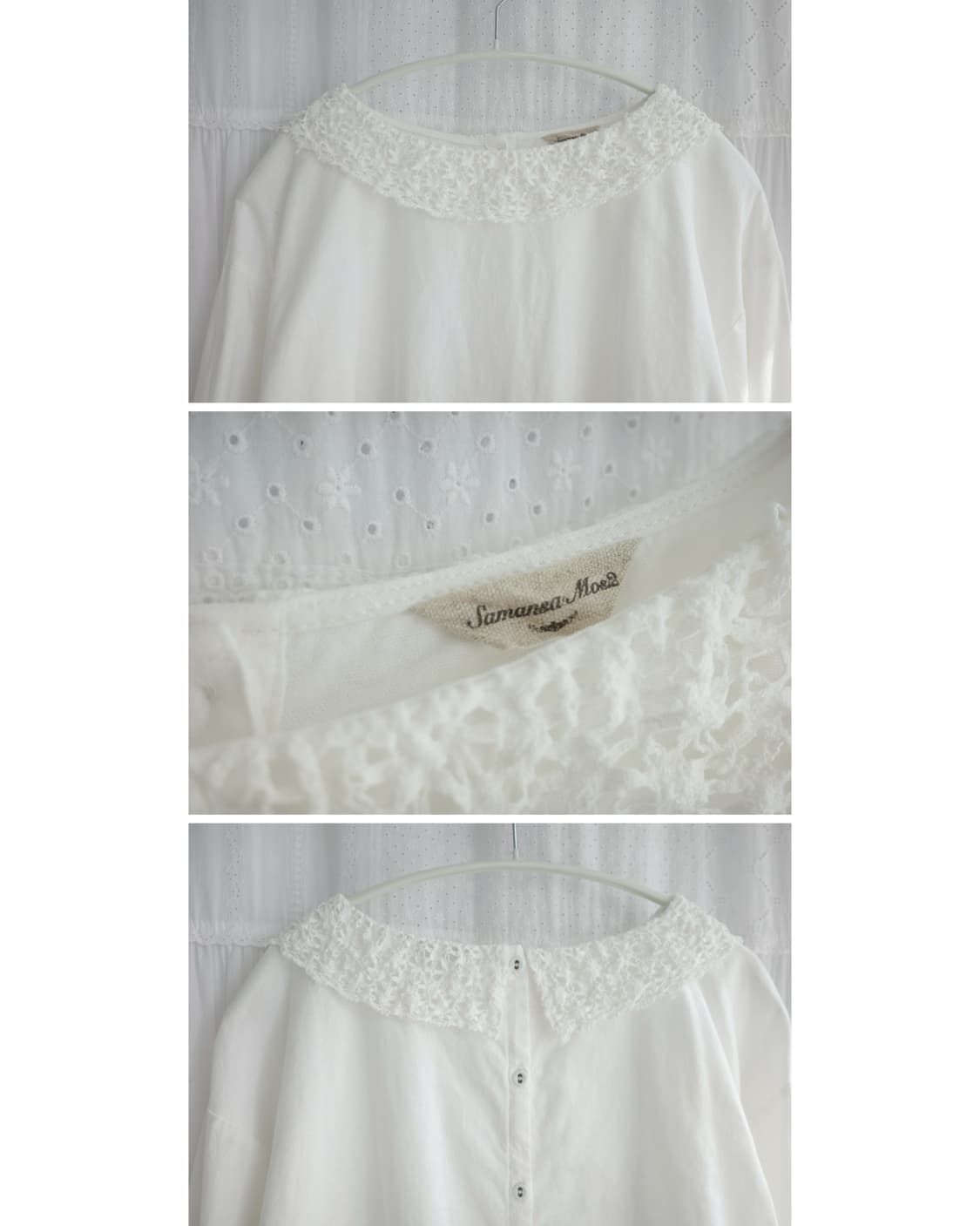 Samansa mos2 blouse 상품이미지7