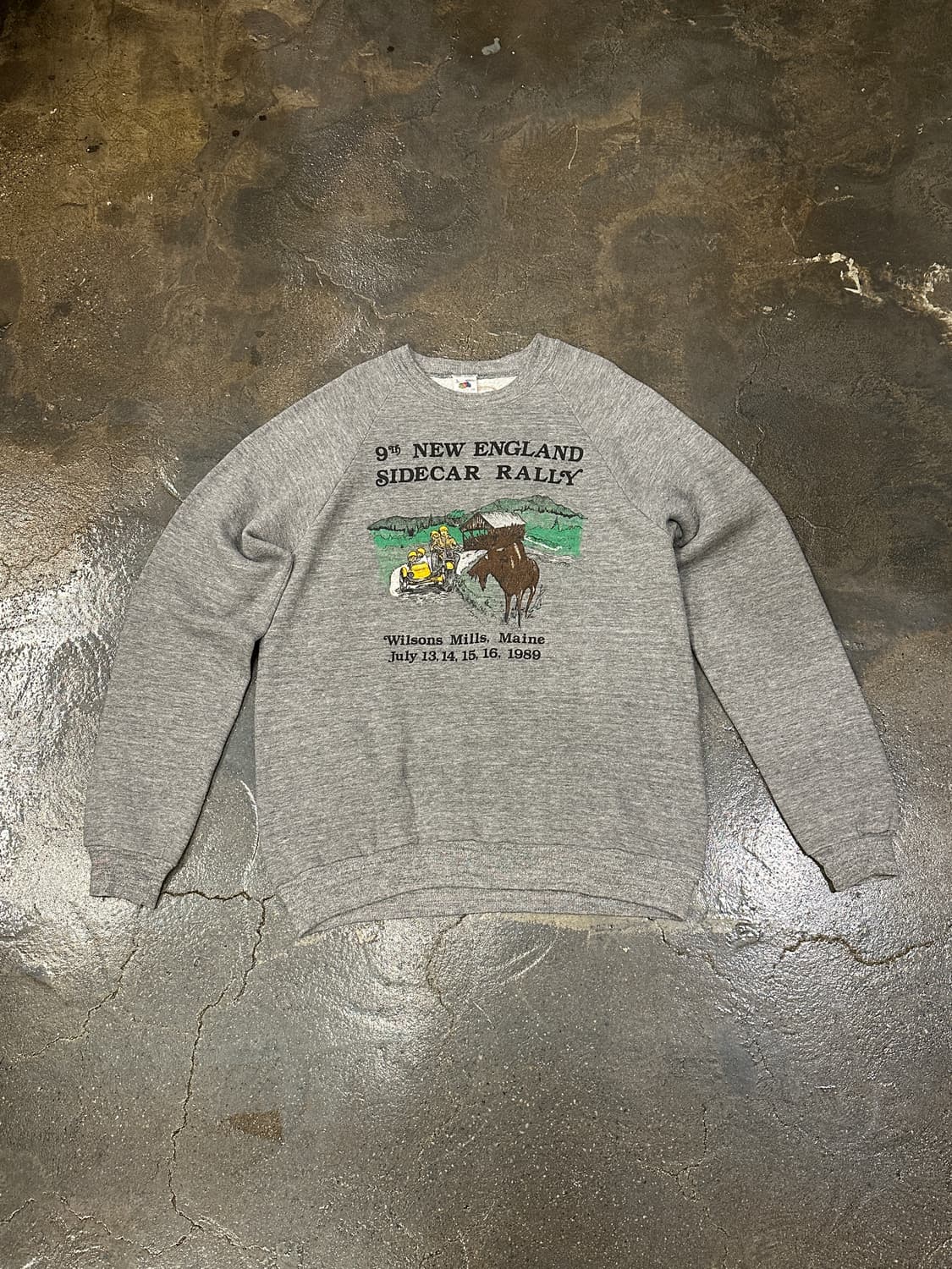 90s USA 프룻오브더룸 맨투맨 스웻셔츠 L 상품이미지1