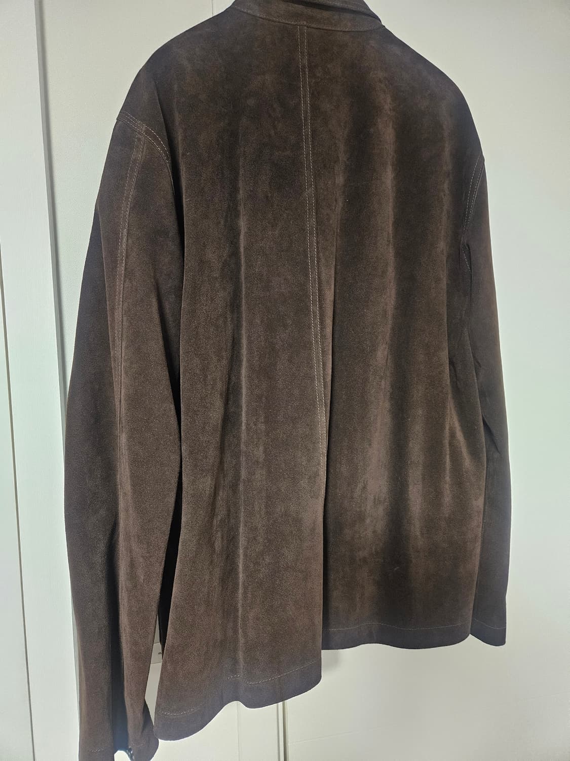 드레익스 스웨이드 초어자켓 초콜릿 상품이미지3