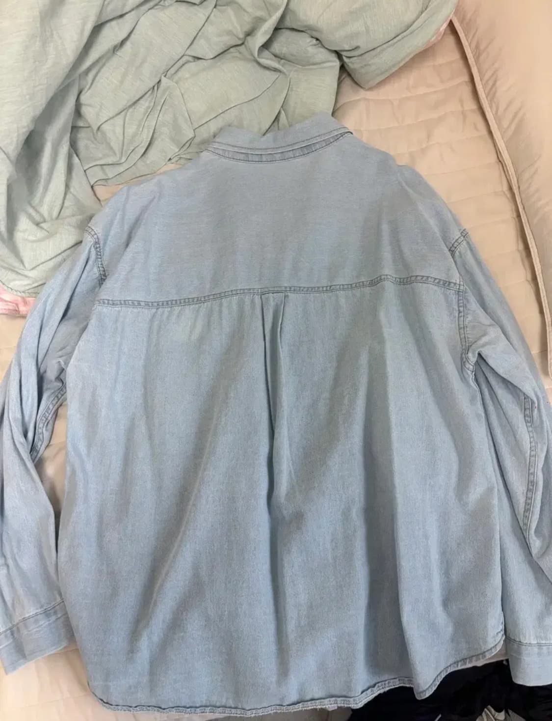 모래하우스 light denim shirts 데님셔츠 상품이미지3