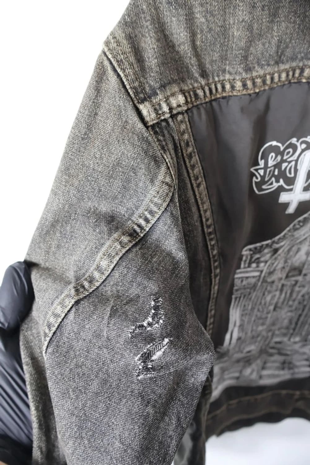 90s Levi's 70505 Gothic Denim Jacket 상품이미지6