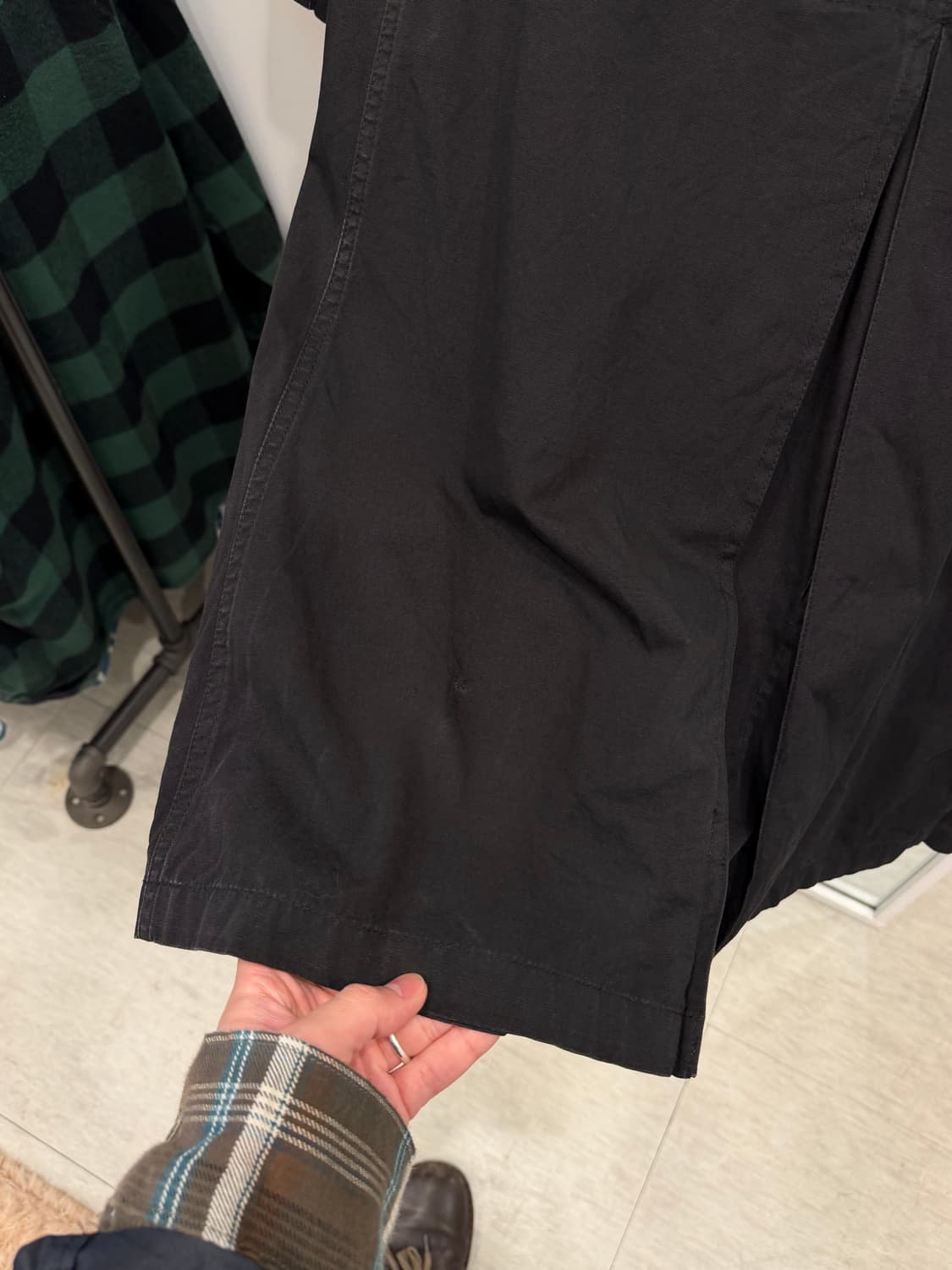 Houston 휴스턴 페이딩 블랙 밀리터리 코트 상품이미지6