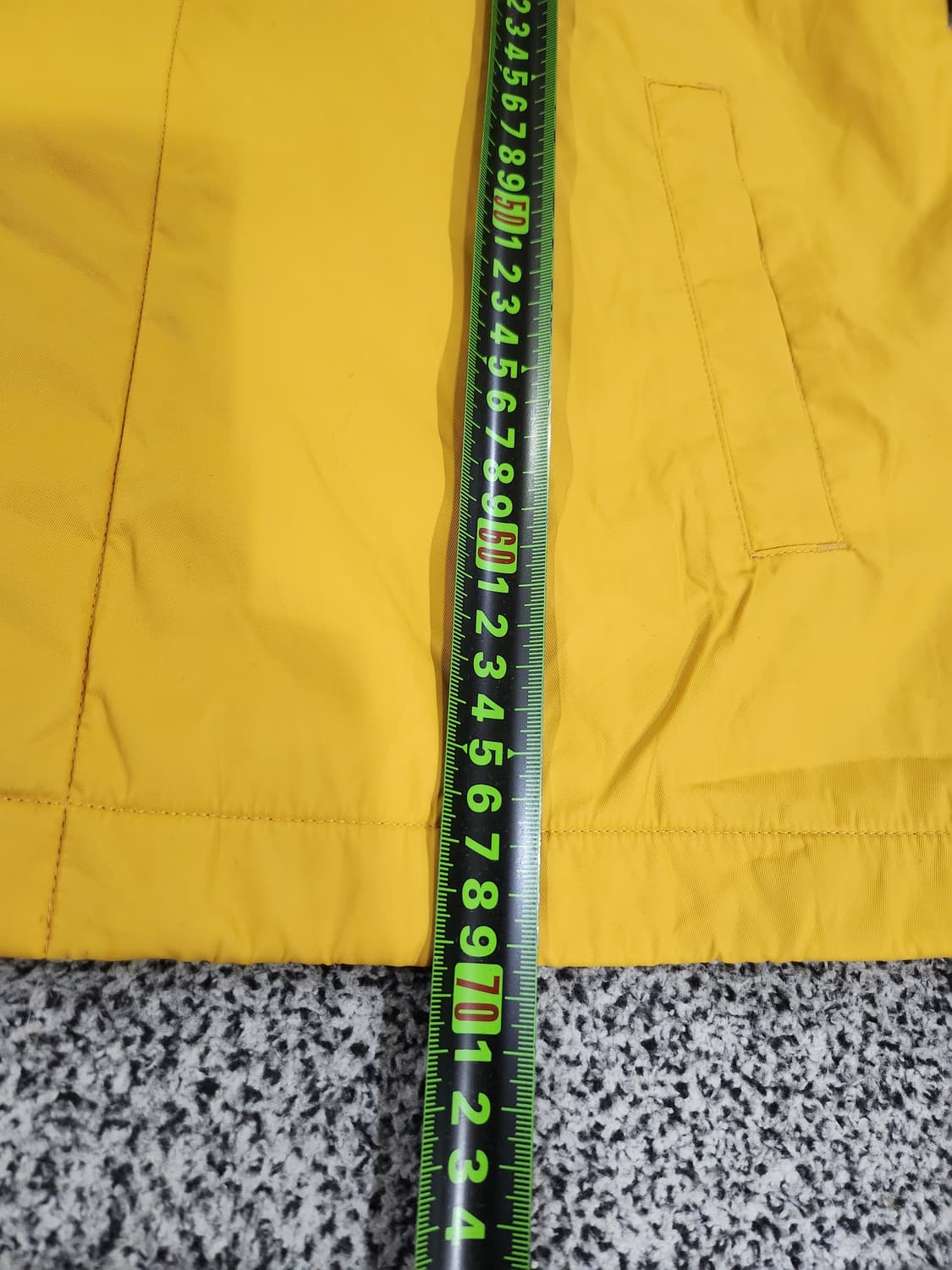 데상트 옐로우 경량 자켓 M 상품이미지9