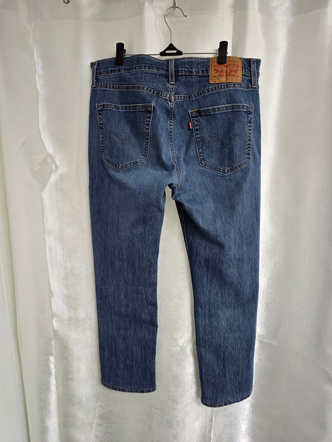 리바이스 511청바지 워싱 데님  상품이미지2