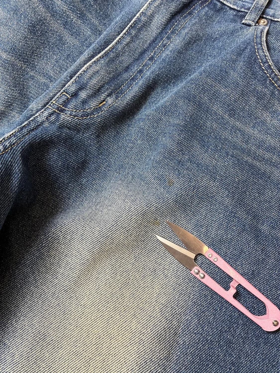 세터 SATUR 브루클린 뉴트로 와이드 워시드 데님 팬츠 PN8231 상품이미지5