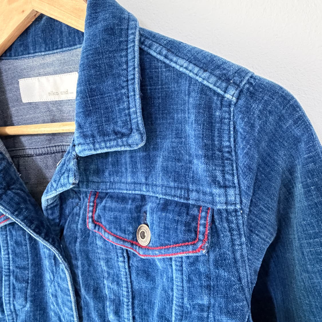 [2] 니코앤드 코튼 트러커자켓 상품이미지3