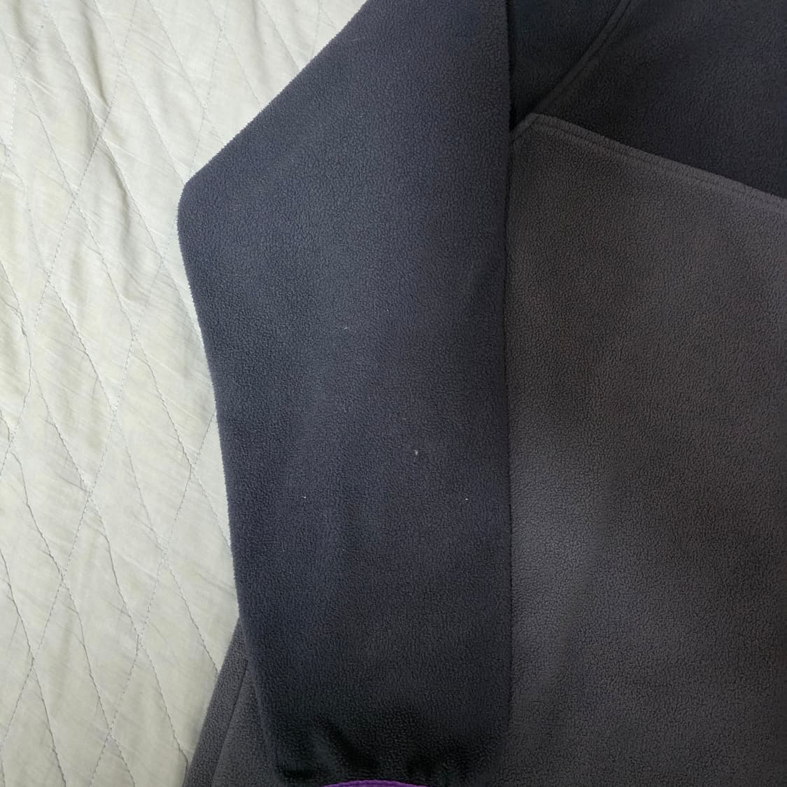 [L] 빈티지 파타고니아 마이크로 디 스냅 플리스 그레이/퍼플 상품이미지7