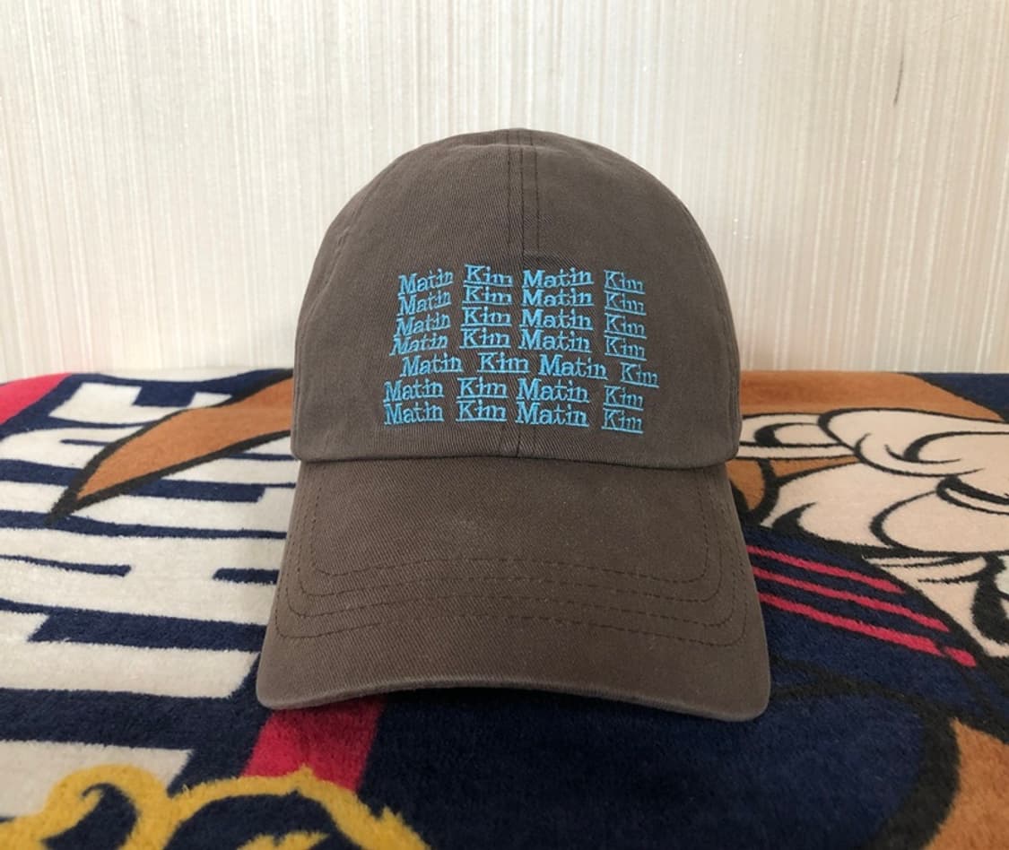 마뗑킴/마틴킴 레터링볼캡/모자 Martin Kim 상품이미지5