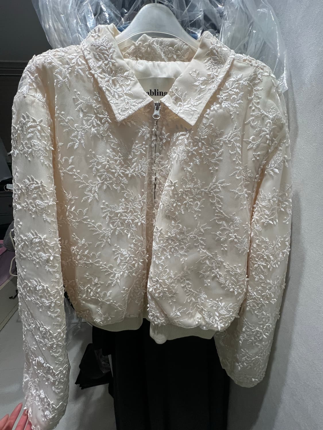 마블링 레이스 봄버 상품이미지3