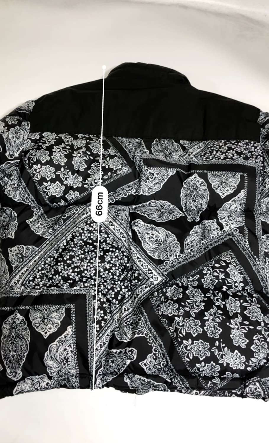 자라 페이즐리 패딩 M 상품이미지6