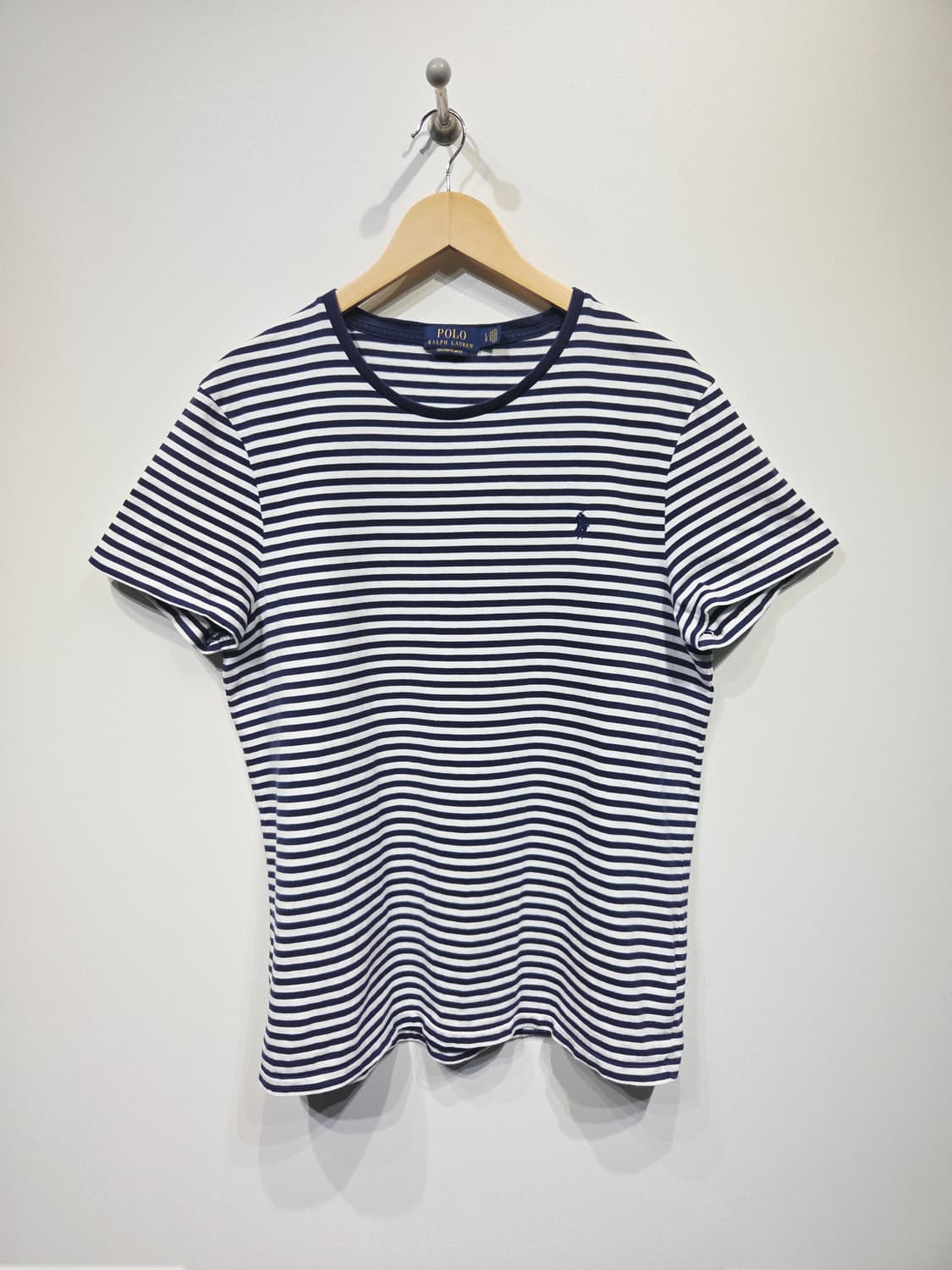 폴로 랄프로렌 커스텀 슬림핏 스트라이프 반팔 티셔츠 상품이미지2