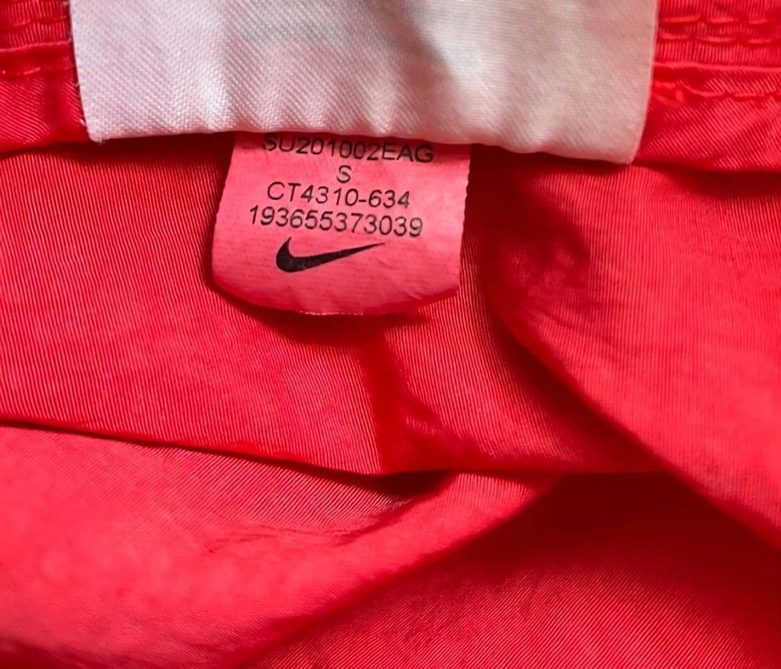 [S] 나이키x스투시 윈드러너 아노락 레드 상품이미지3