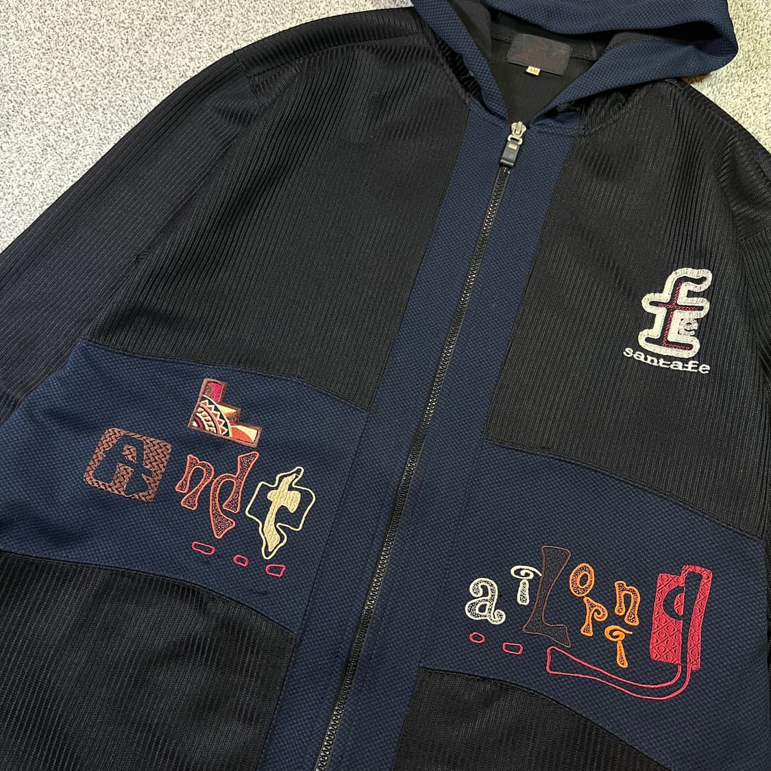 산타페 올드스쿨 빅로고 트랙 집업 자켓 상품이미지2