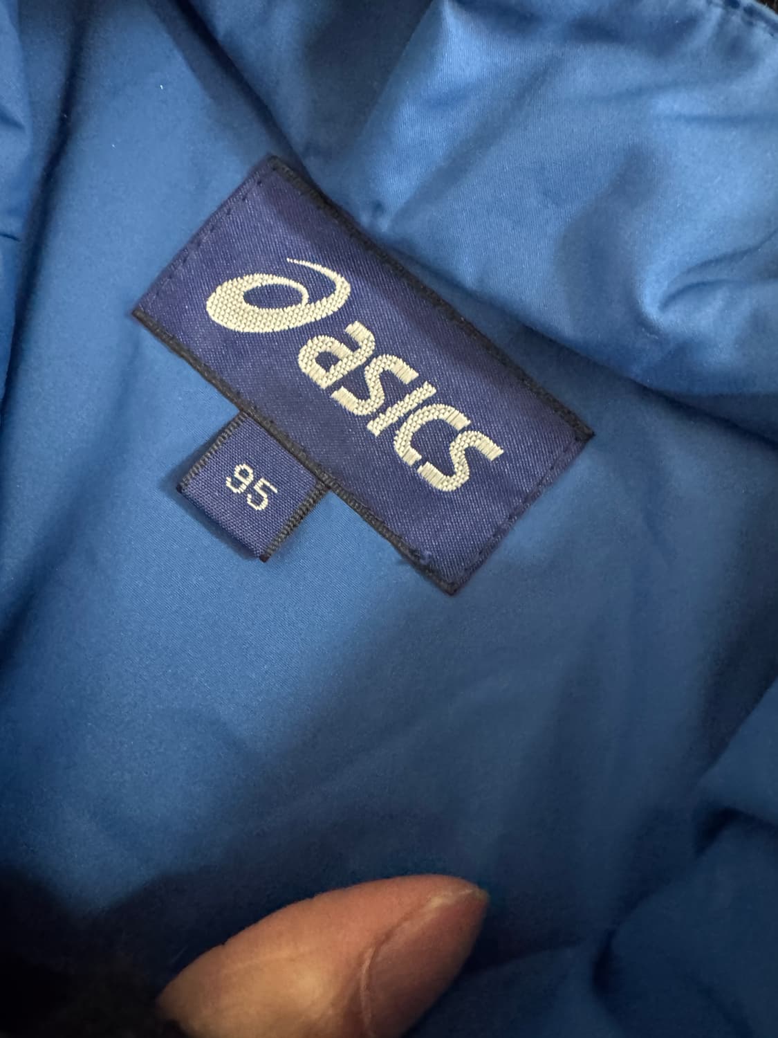 아식스 Asics 스몰 로고 후드 바람막이 M 상품이미지3