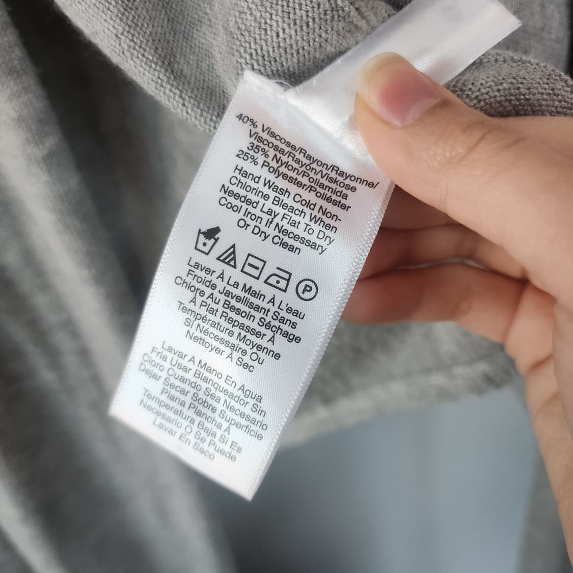 DKNY 그레이 가디건 상품이미지4