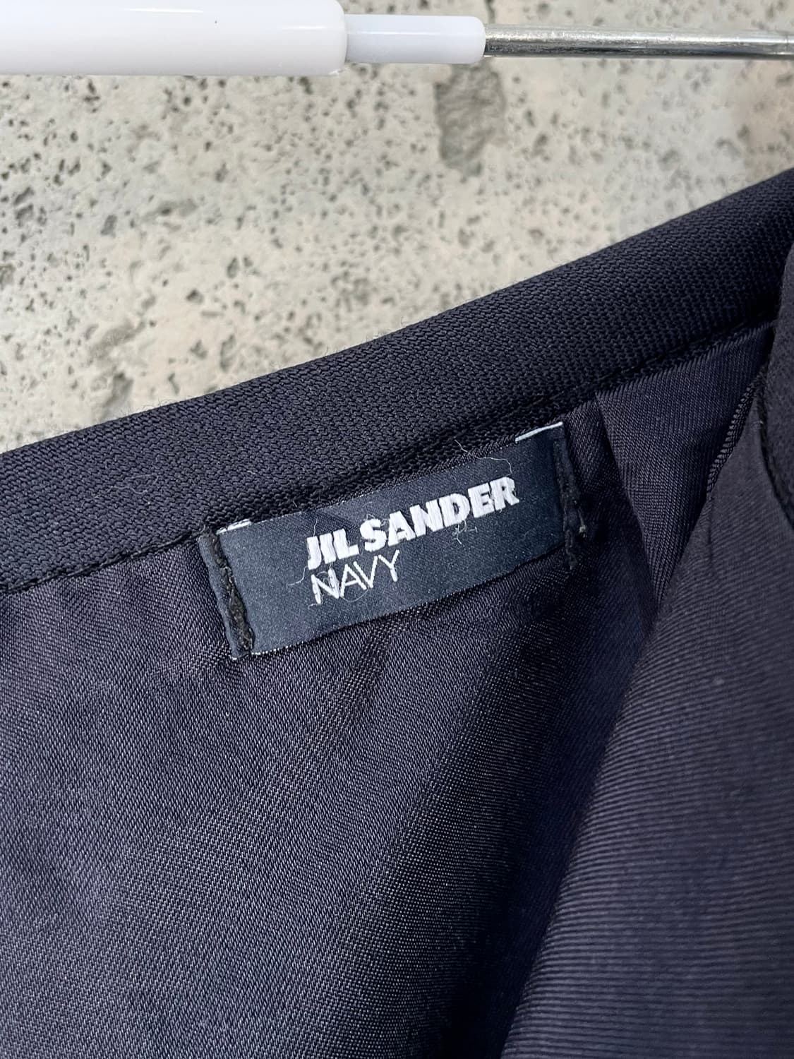 Jil Sander 질샌더 슬릿 스커트 네이비 상품이미지4
