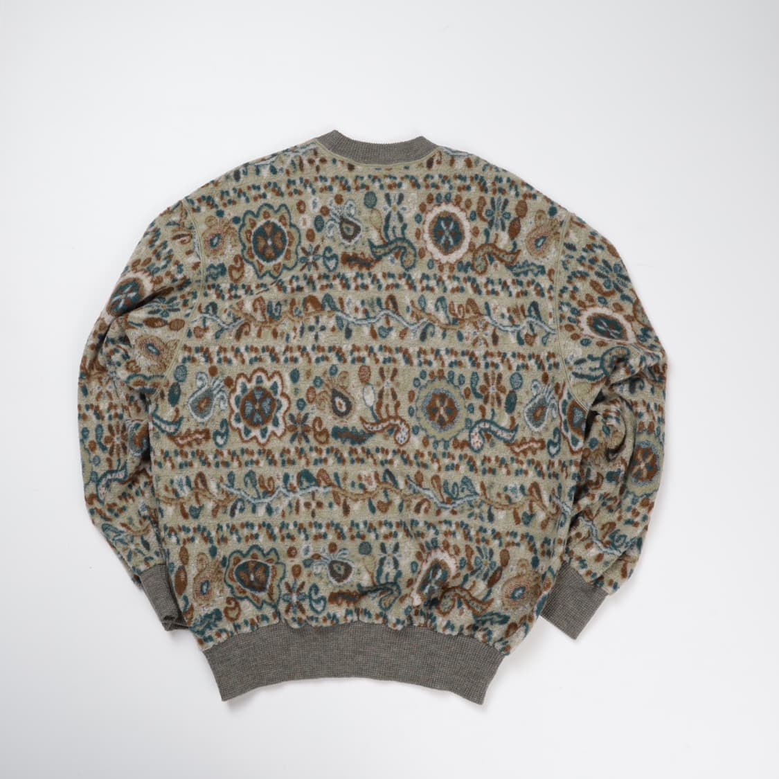 미쏘니 라운드넥 패턴 플리스 롱슬리브 상품이미지8