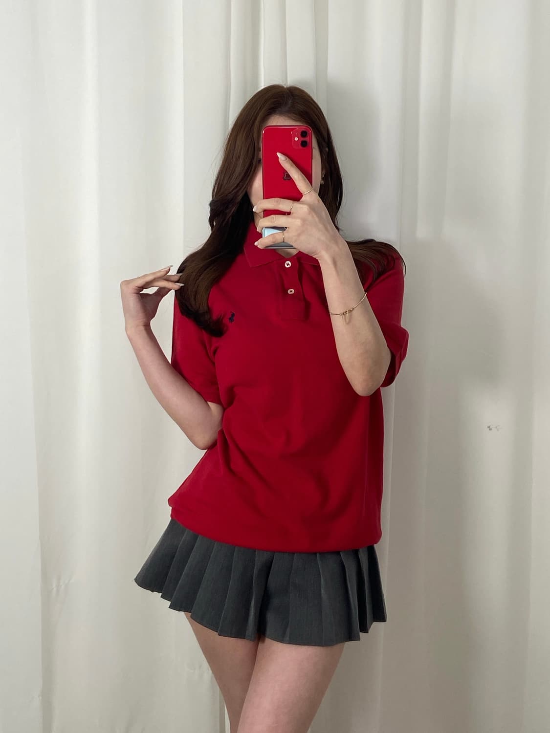 폴로 버건디 포니 Pk 상품이미지2