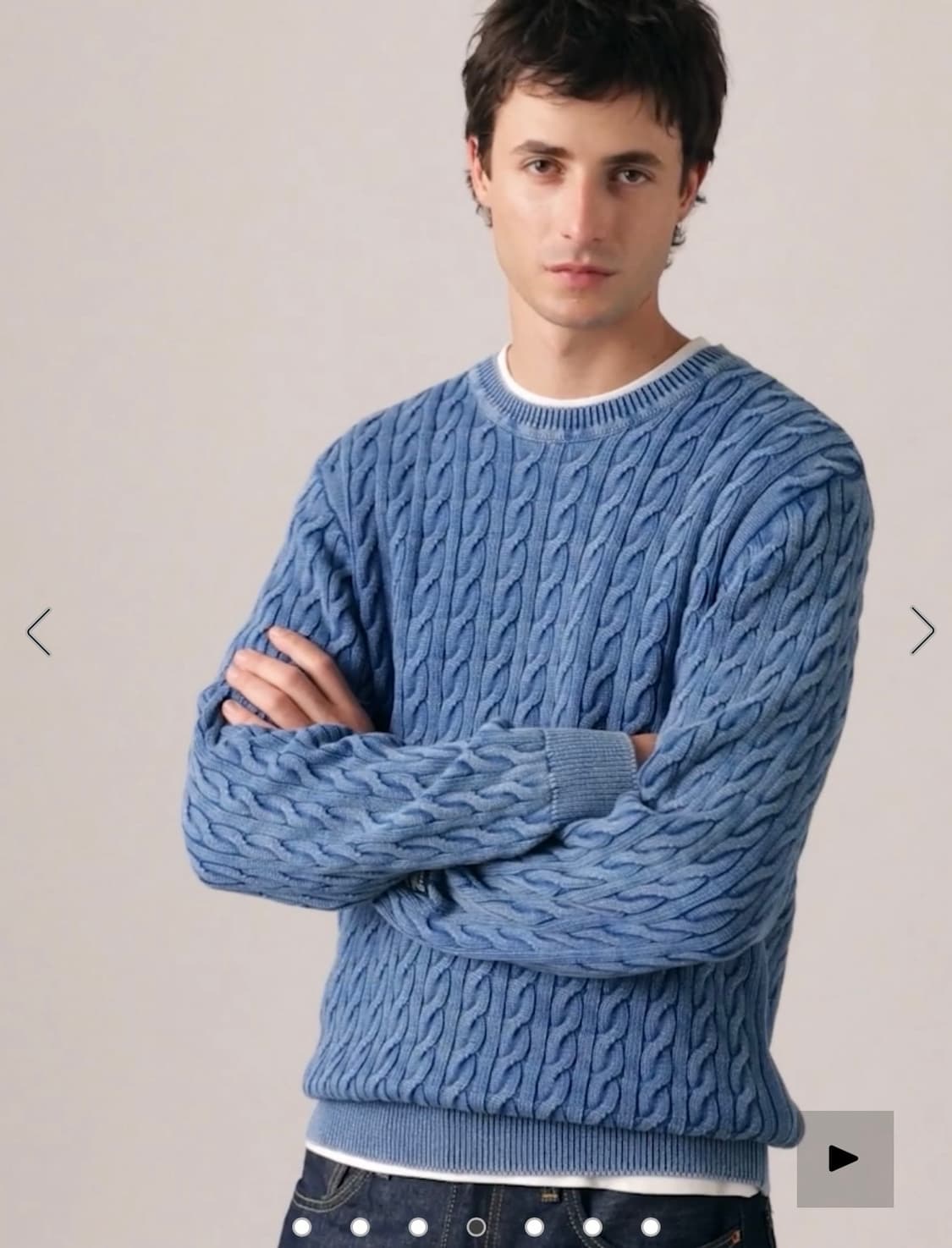 새) 리바이스 TRUE INDIGO DYE 스웨터 상품이미지2