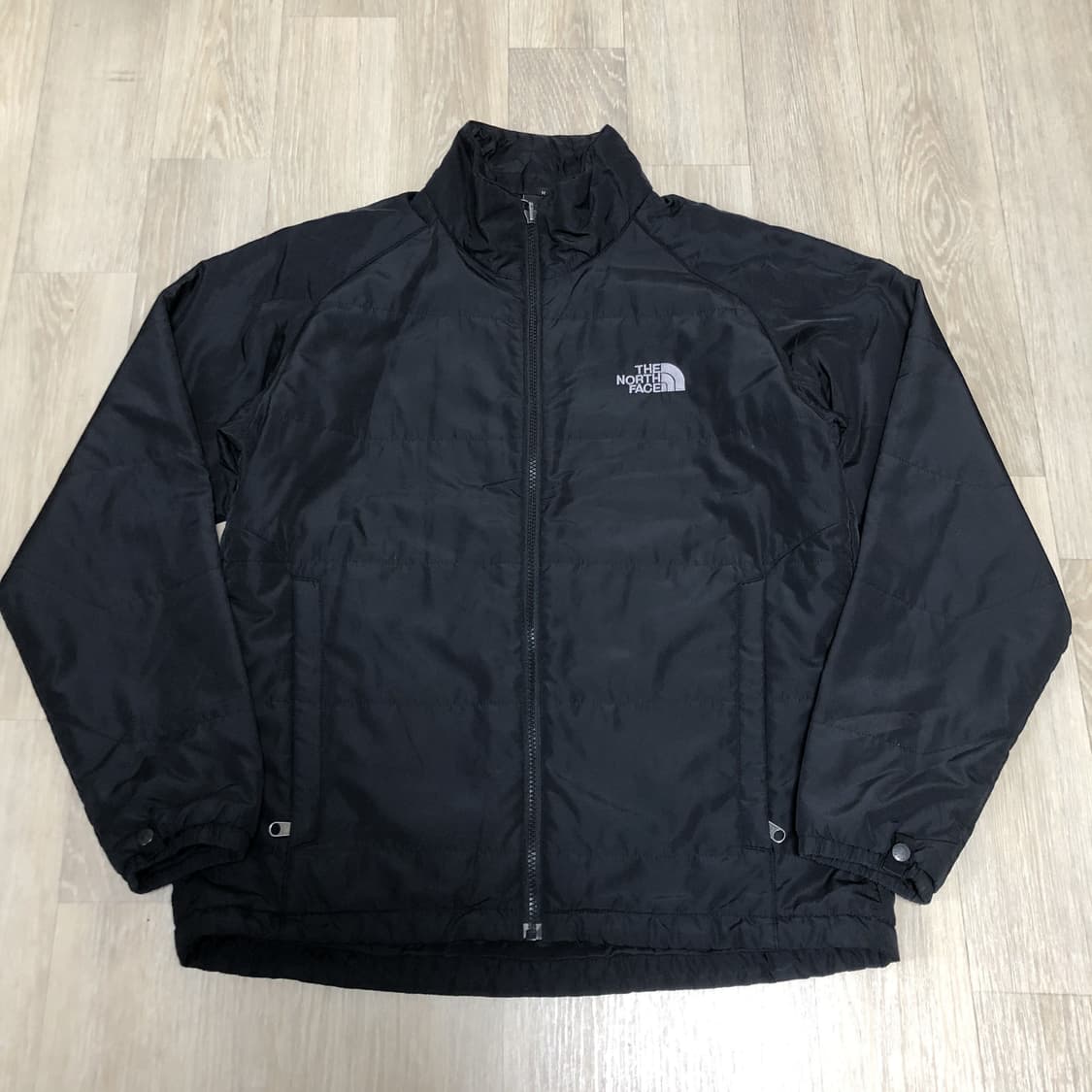 (M) 노스페이스 NORTH FACE 하이넥 블랙 점퍼 상품이미지1