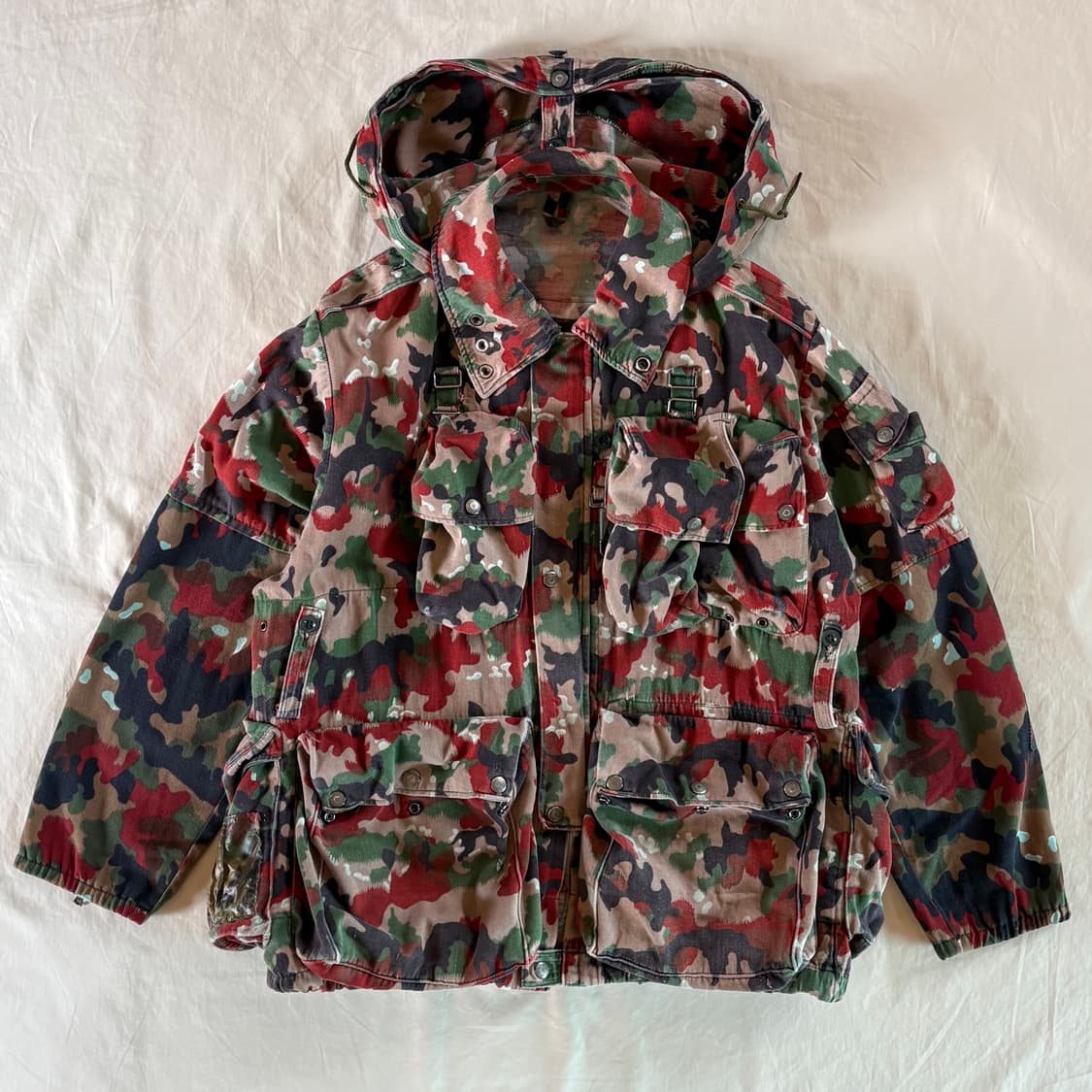 (105) 70s Swiss Army M70 알펜플라주 필드 자켓 상품이미지2
