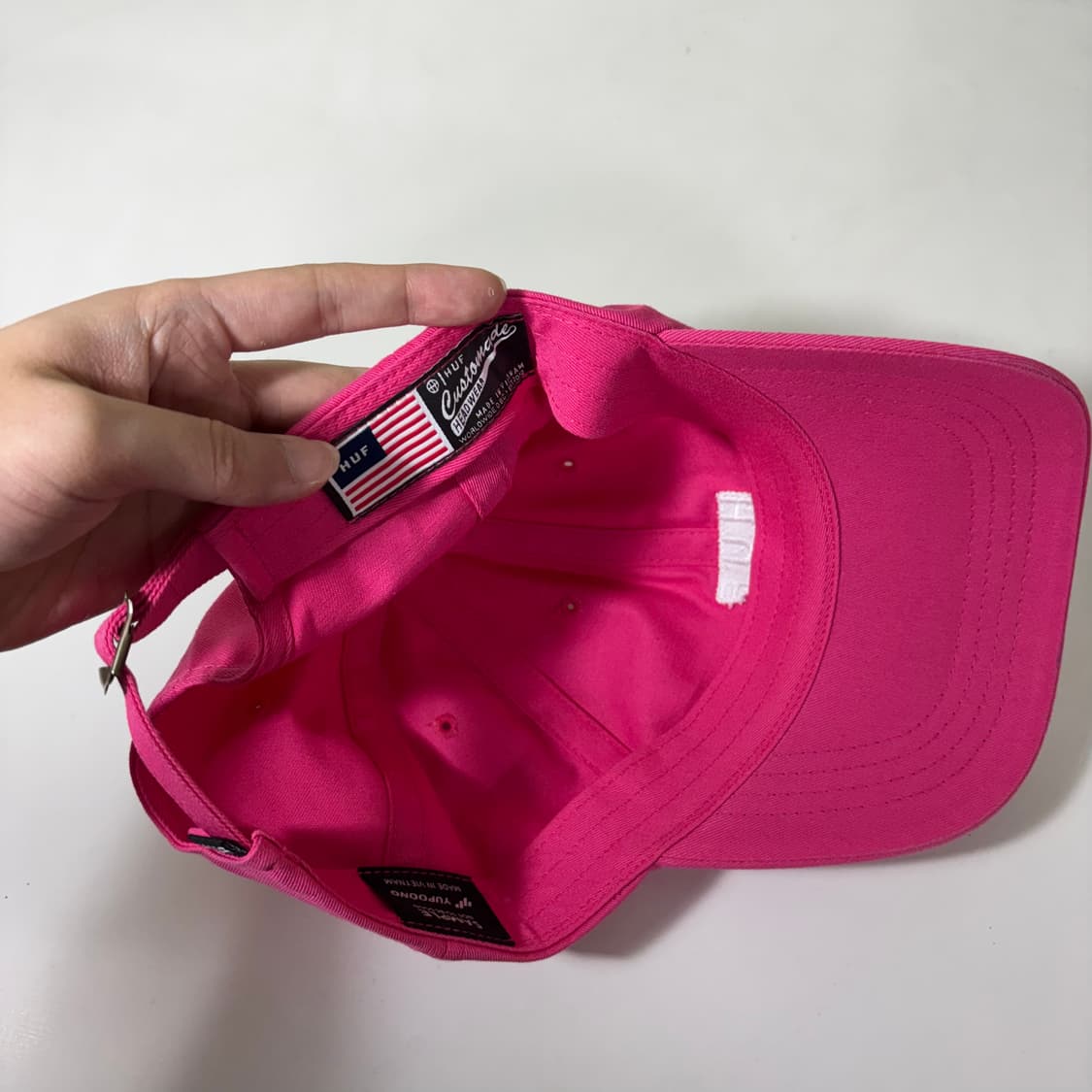 OS HUF 허프 핑크 볼캡 상품이미지4