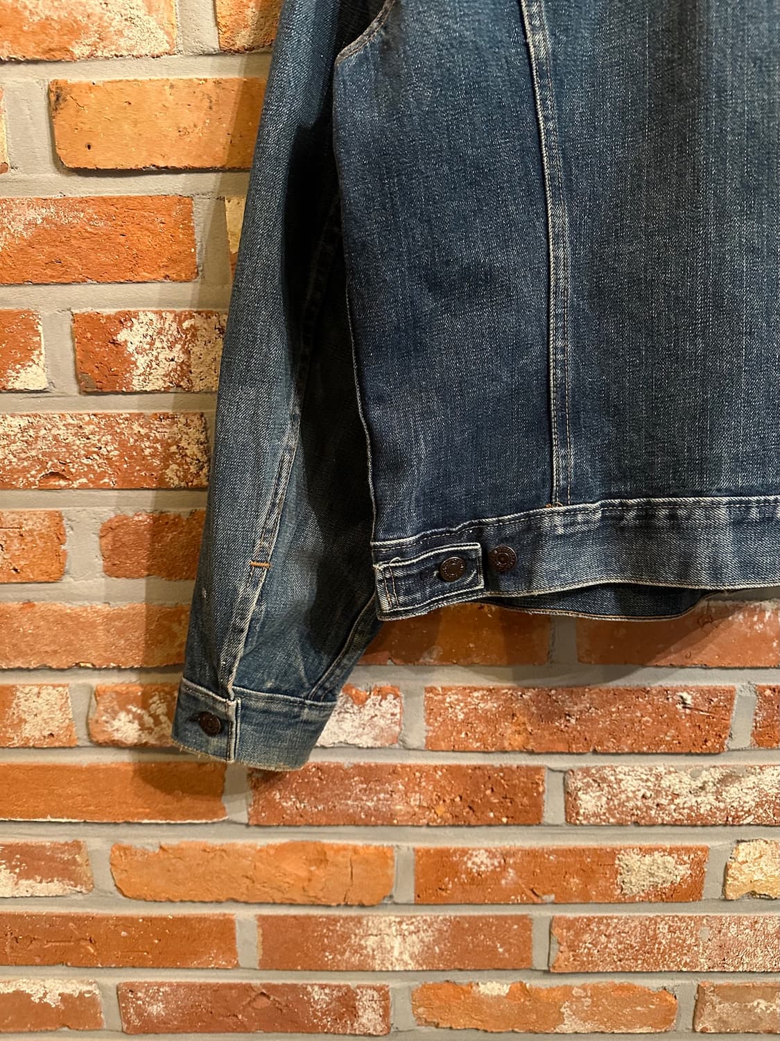 70s USA 빈티지 리바이스 70505 3세대 데님 트러커 자켓 상품이미지9