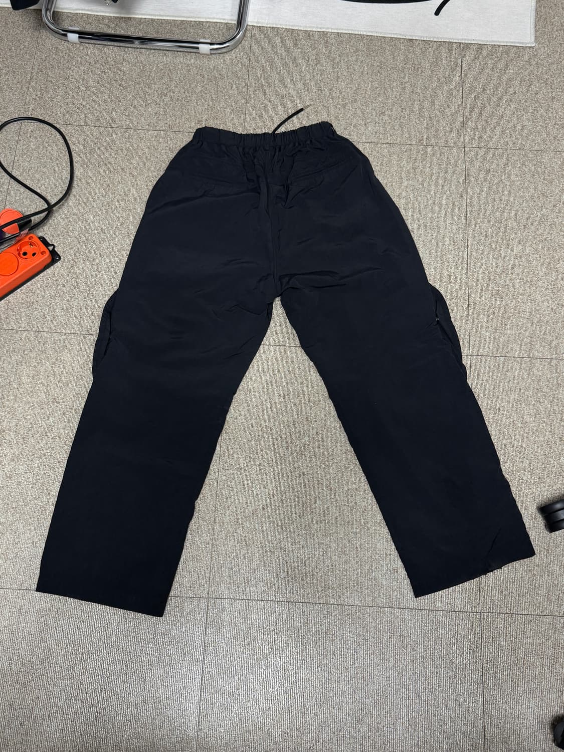 산산기어 웨이브 팬츠 22ss 나일론 블랙 1사이즈 상품이미지3