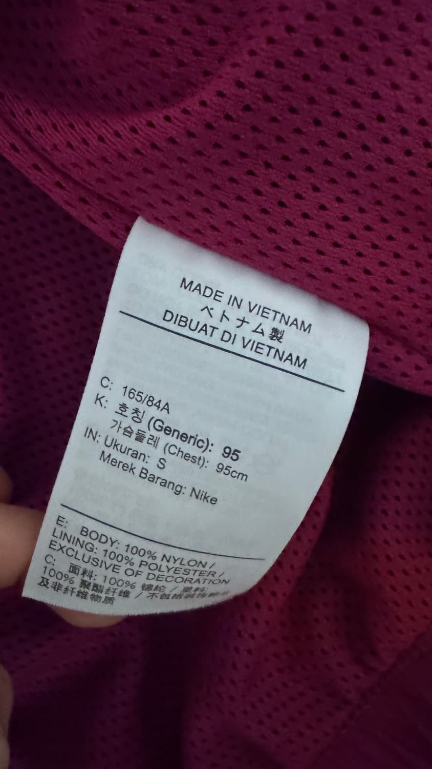 조던 레드블랙 바람막이 후드 자켓 상품이미지3