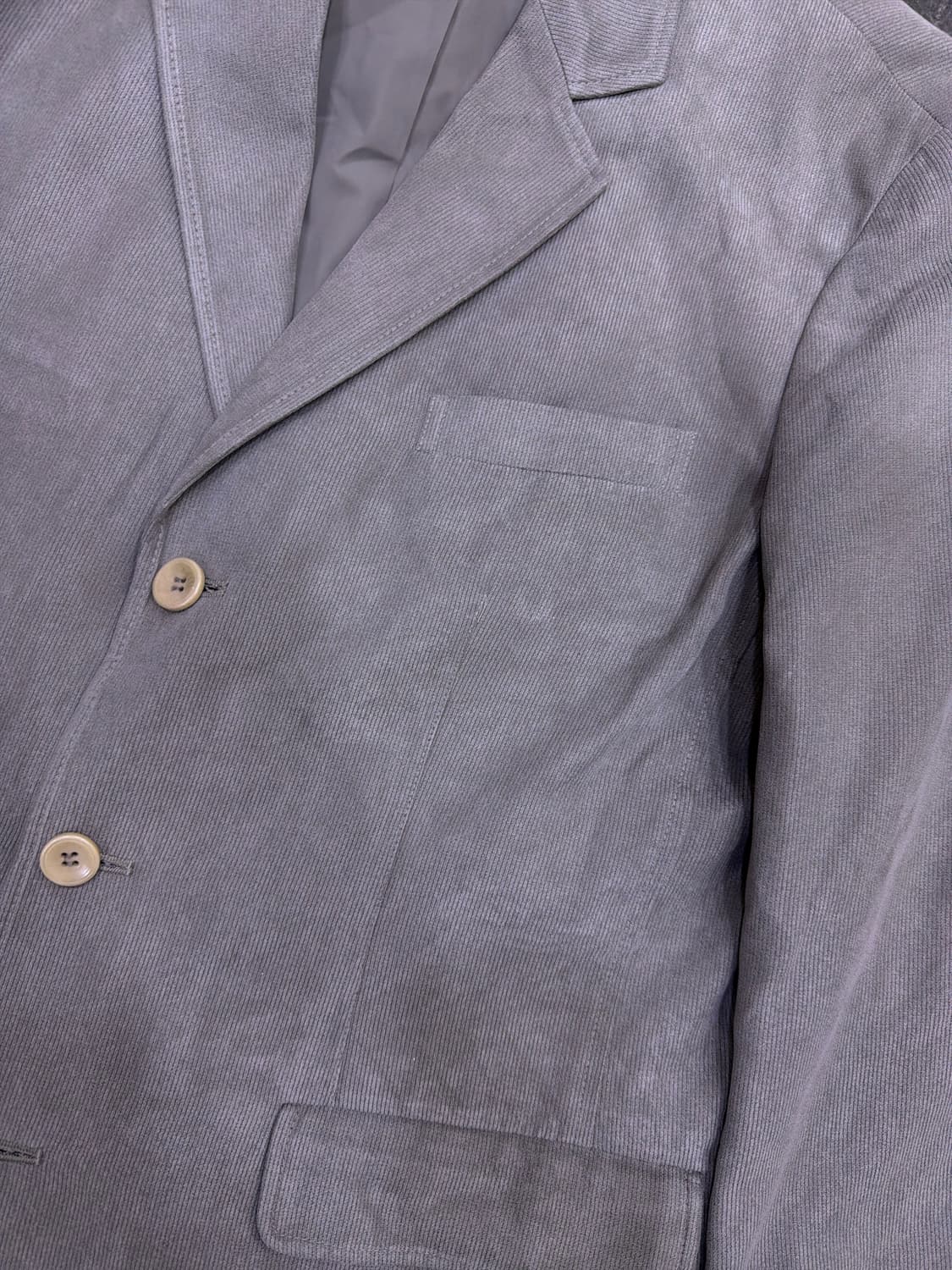 라코스테 코듀로이 캐쥬얼 싱글 3버튼 자켓 블레이저 95 상품이미지4