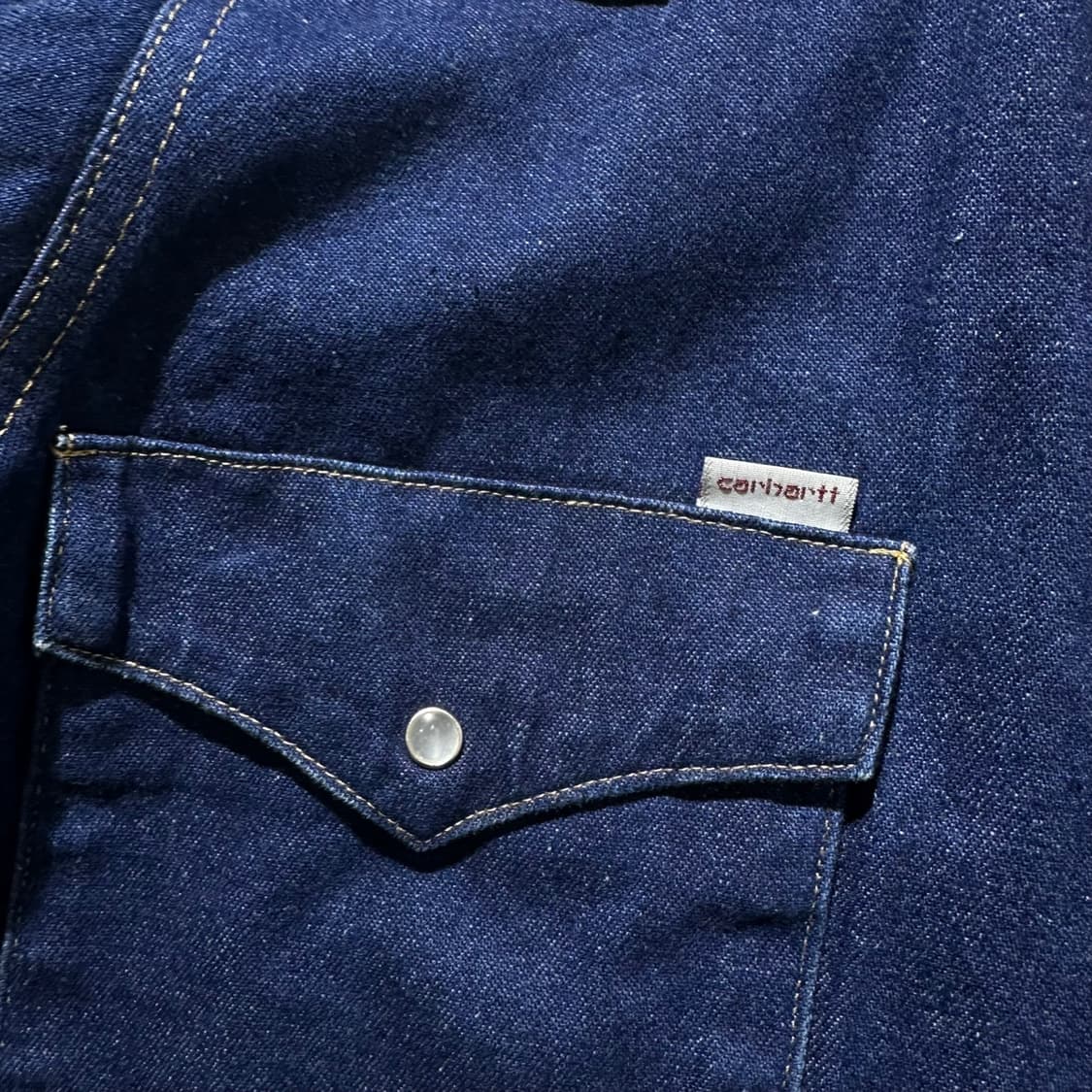 칼하트 90’s 데님 웨스턴 셔츠 상품이미지5