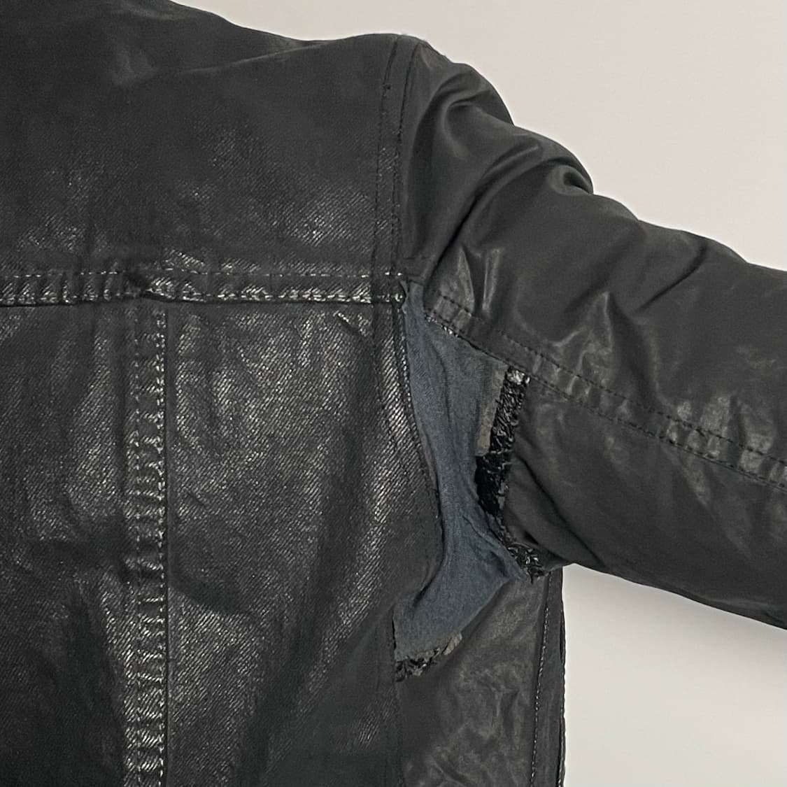 15ss 릭오웬스 다크쉐도우 레더포켓 코팅자켓 (on.74) 상품이미지8