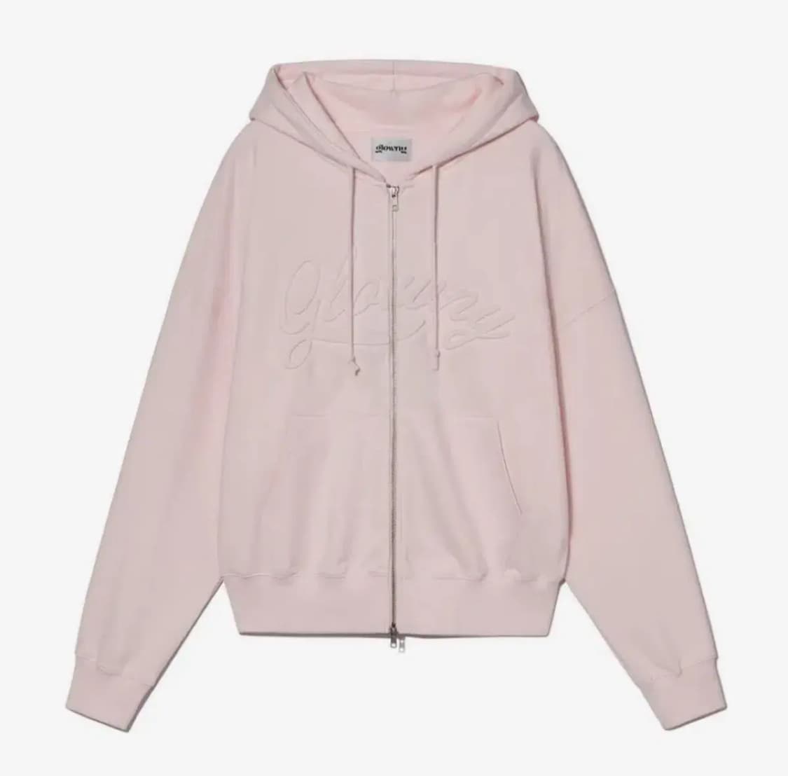 글로니 조던 후드집업 핑크 영서 착용 상품이미지1